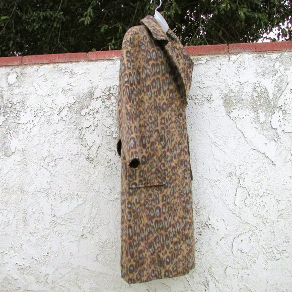 UGG HATTIE Long Oversized Coat Novelty M - Picture 5 of 10